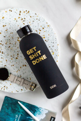 SEIK ūdens pudele/ termoss "get shit done" 500ml tilpums