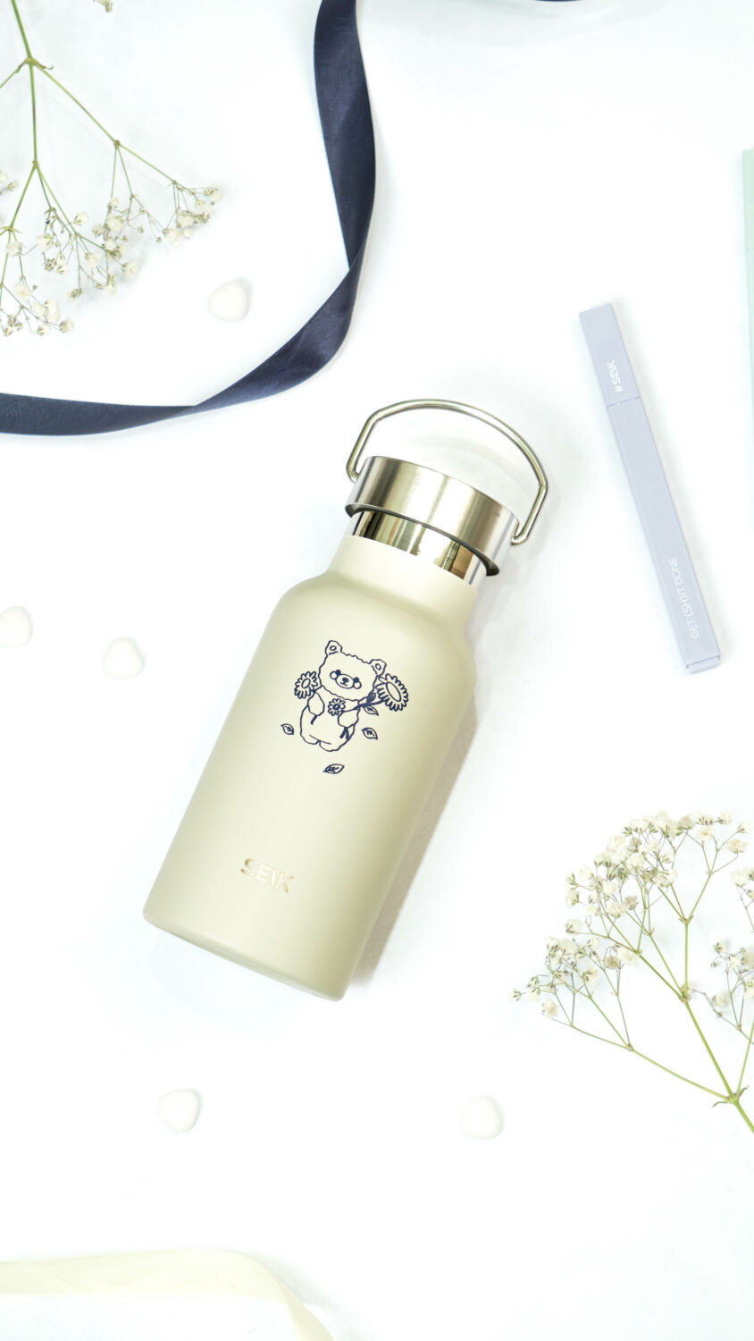 seik ūdens pudele/termoss - lācis 350 ml