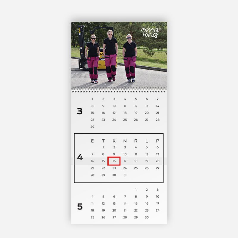 personalizēti sienas kalendāri ar logo - Image 6