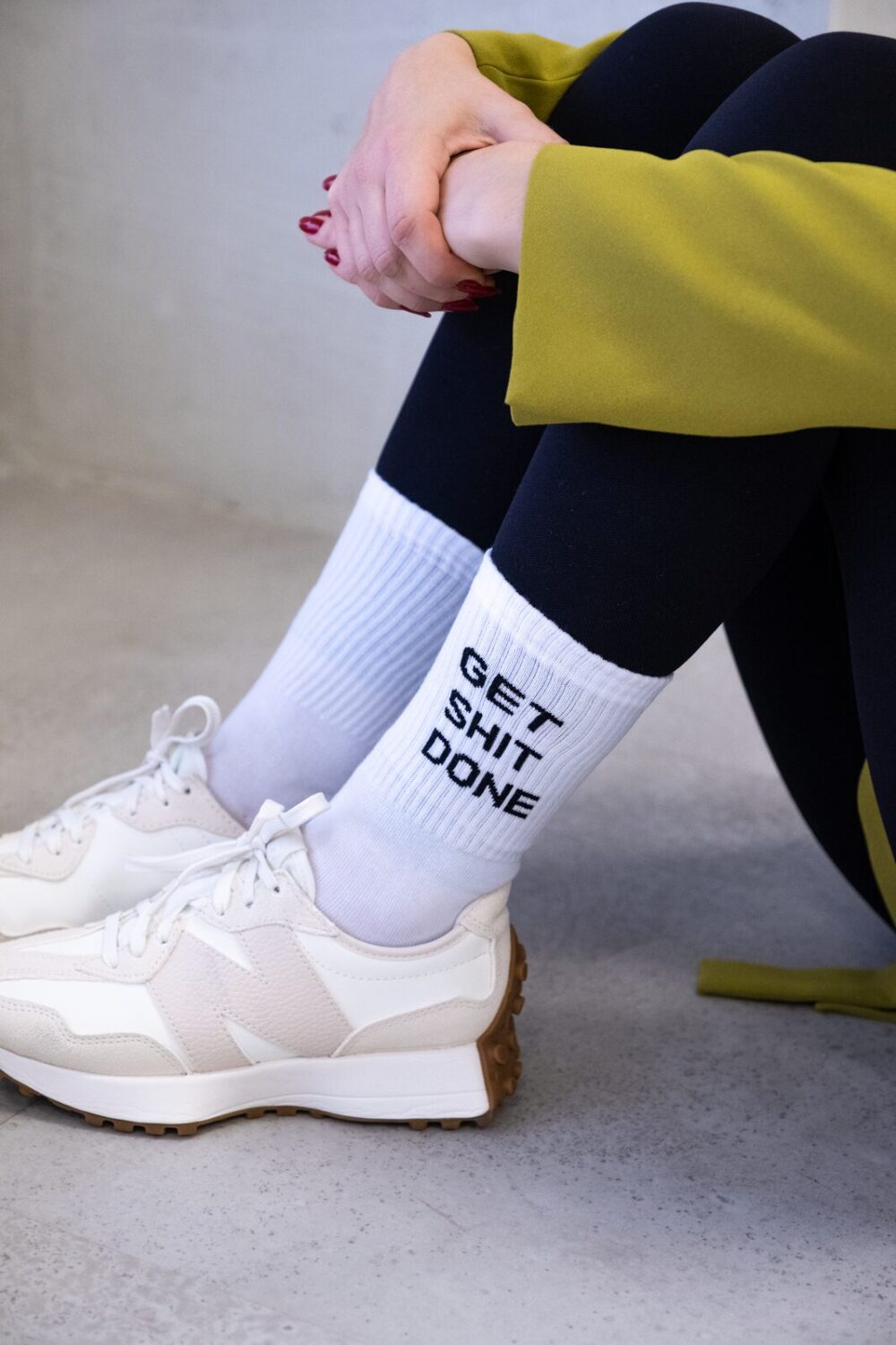 sporta zeķes - get shit done (universāls izmērs 35-46) - Image 7