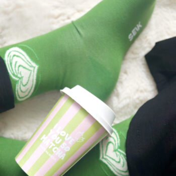 I love you so matcha zeķes (universāls izmērs 35-46)