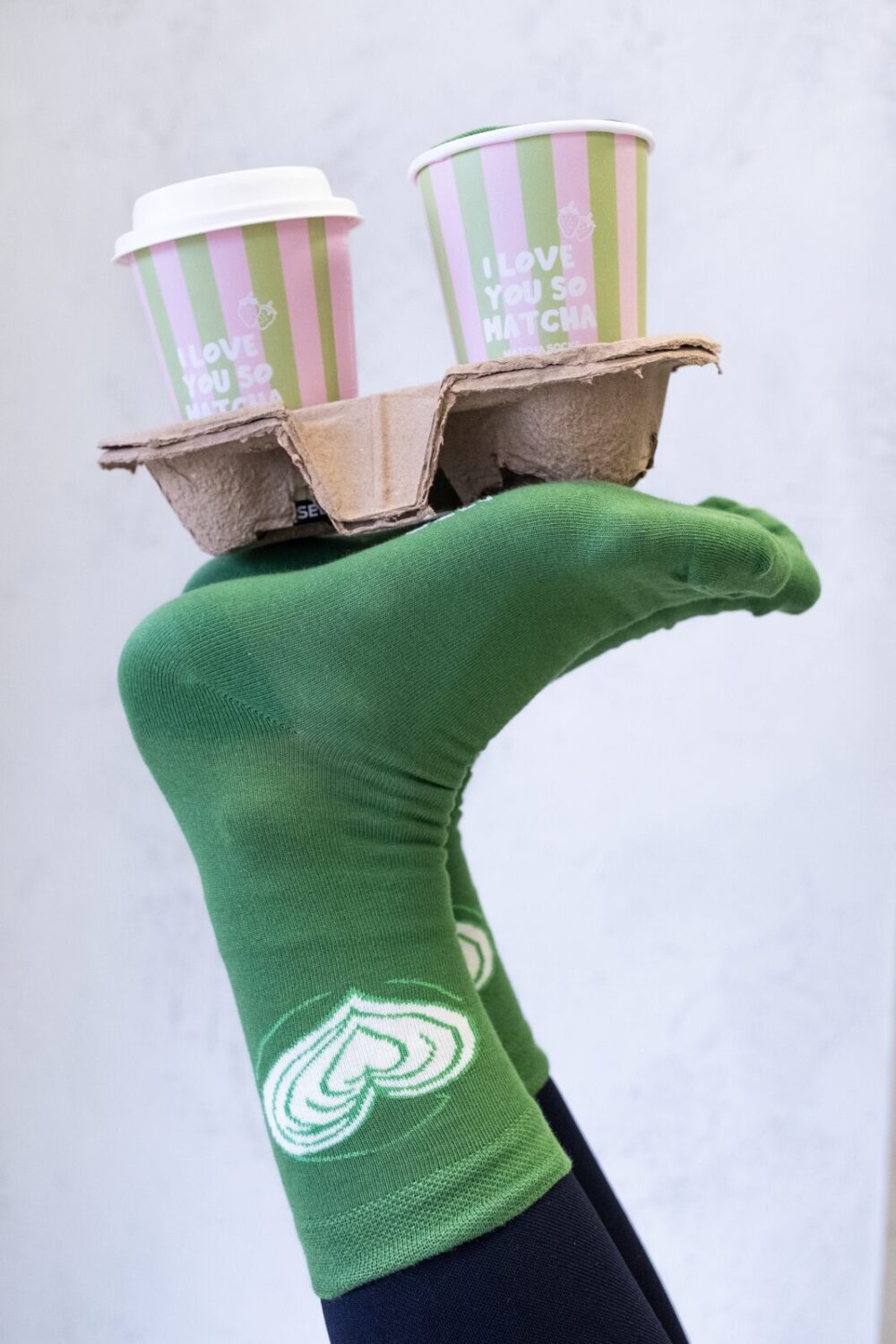 I love you so matcha zeķes (universāls izmērs 35-46) - Image 11