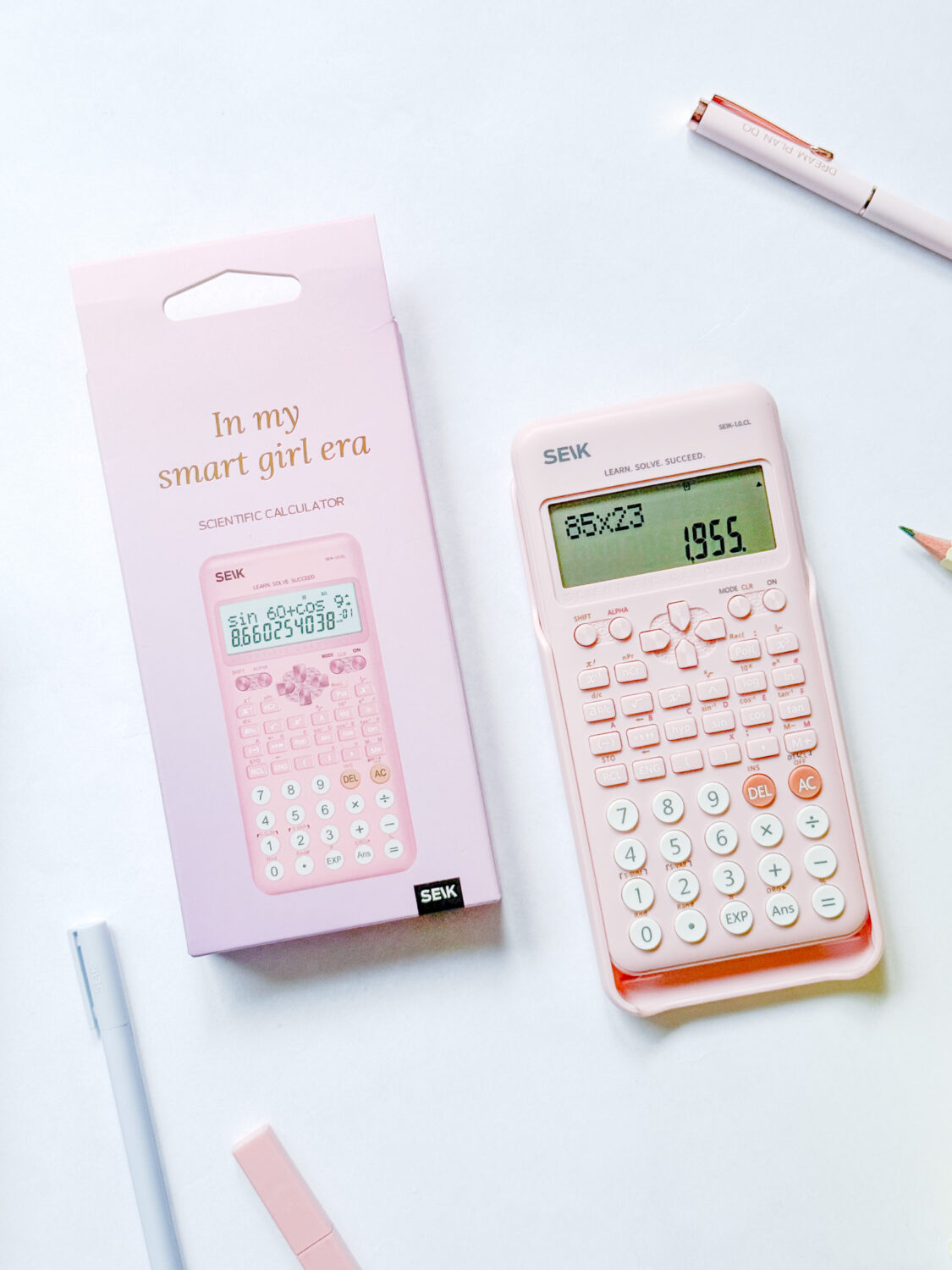 Laimīgais kalkulators rozā - in my smart girl era - Image 2