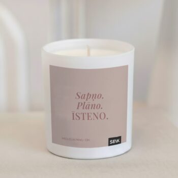 Laimīgā svece - Sapņo. Plāno. Īsteno.