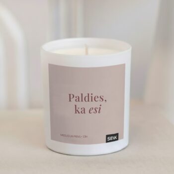 Laimīgā svece - paldies, ka esi